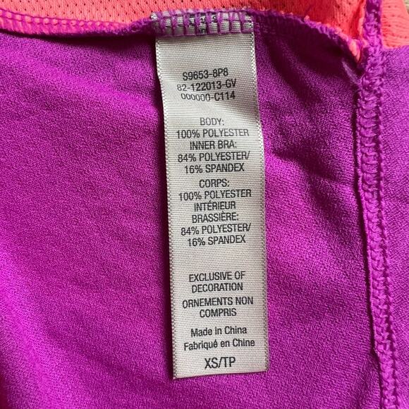 Champion Duo Dry Max  Fuschia/Peach Pink Tank Top, XS - Picture 7 of 7